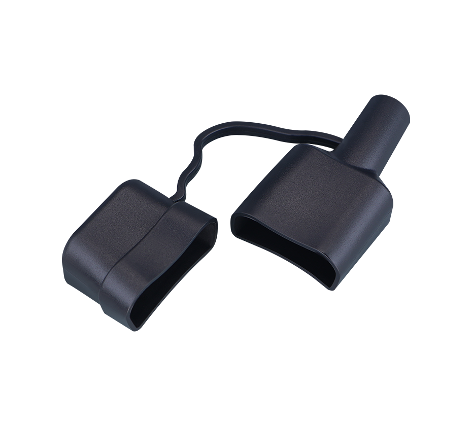 50A bipolar plug with sheath and cover high-power power connector