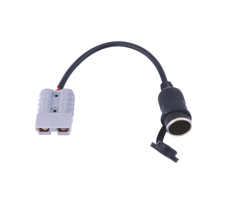 50A gray cigarette lighter Female connector