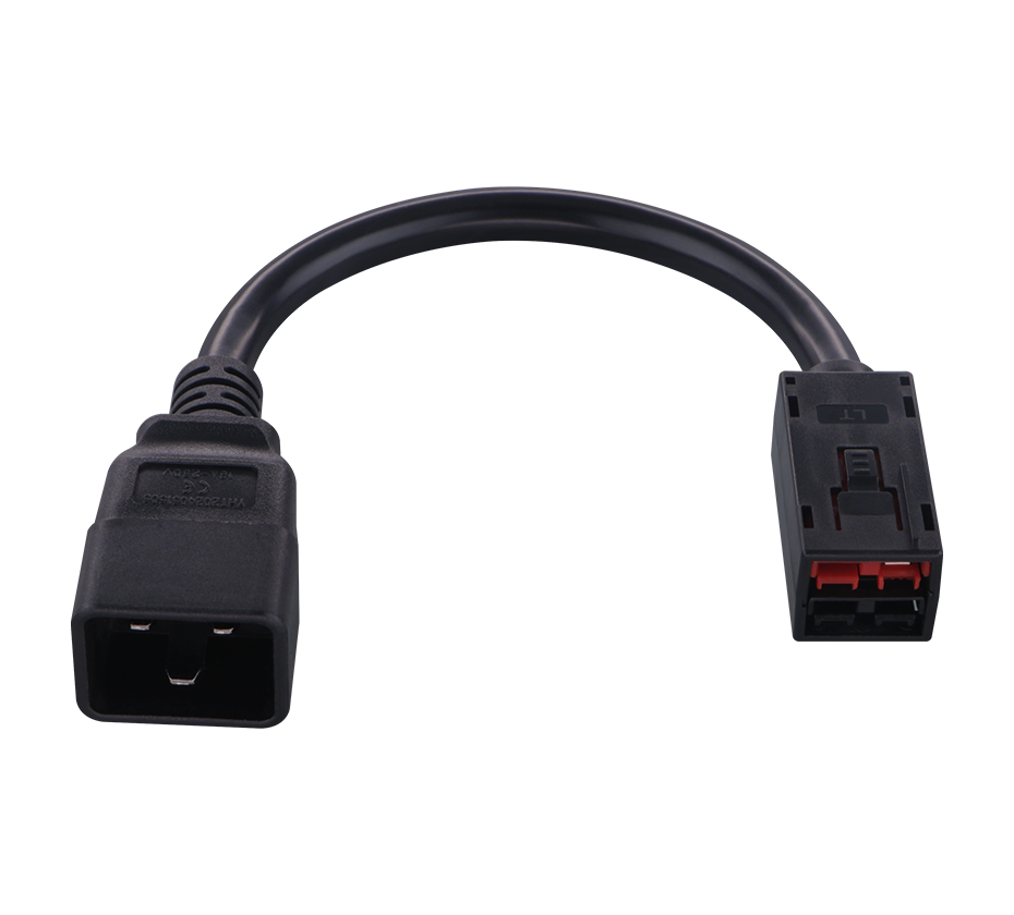 Connect a 30A bipolar plug to a C20 pin power cord