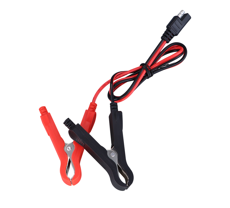 SAE solar extension cable adapter battery clamp power cord