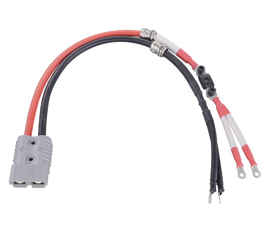 175A plug to a high-power power cord with a fus