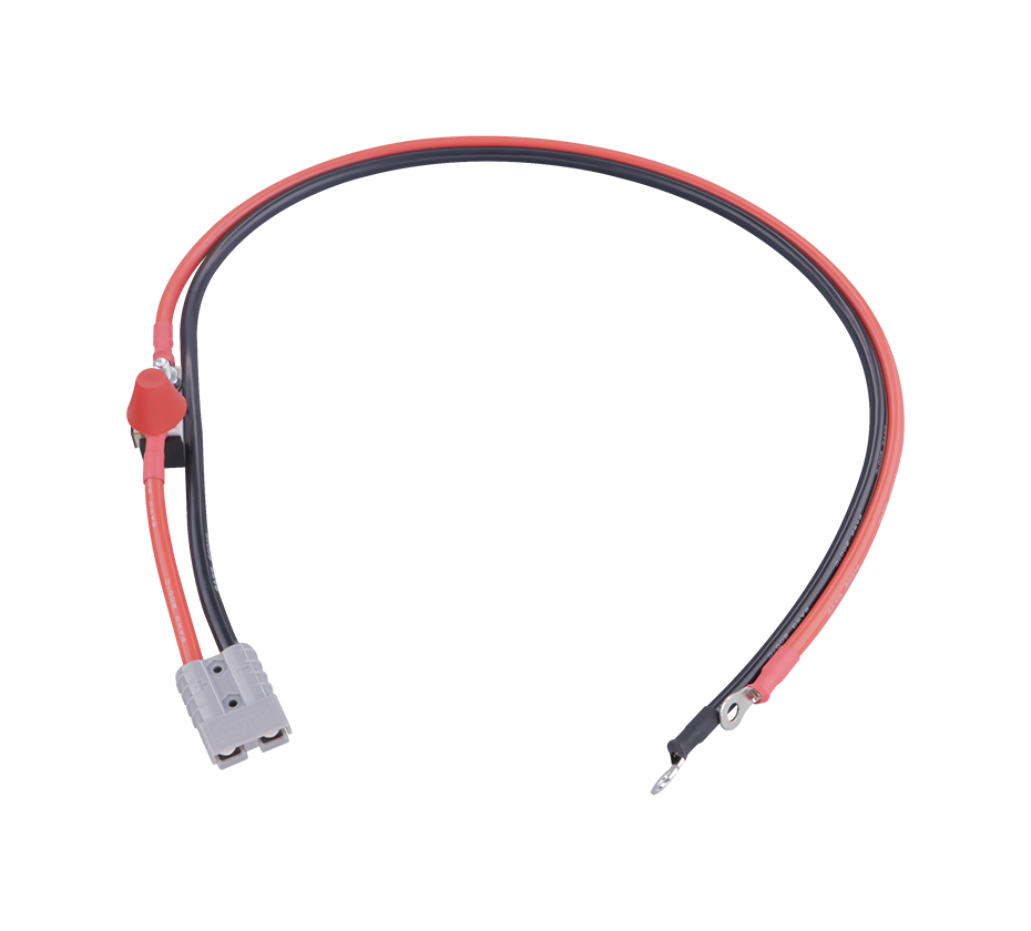 Connect a 50A plug to an 80A fuse high-power power cord