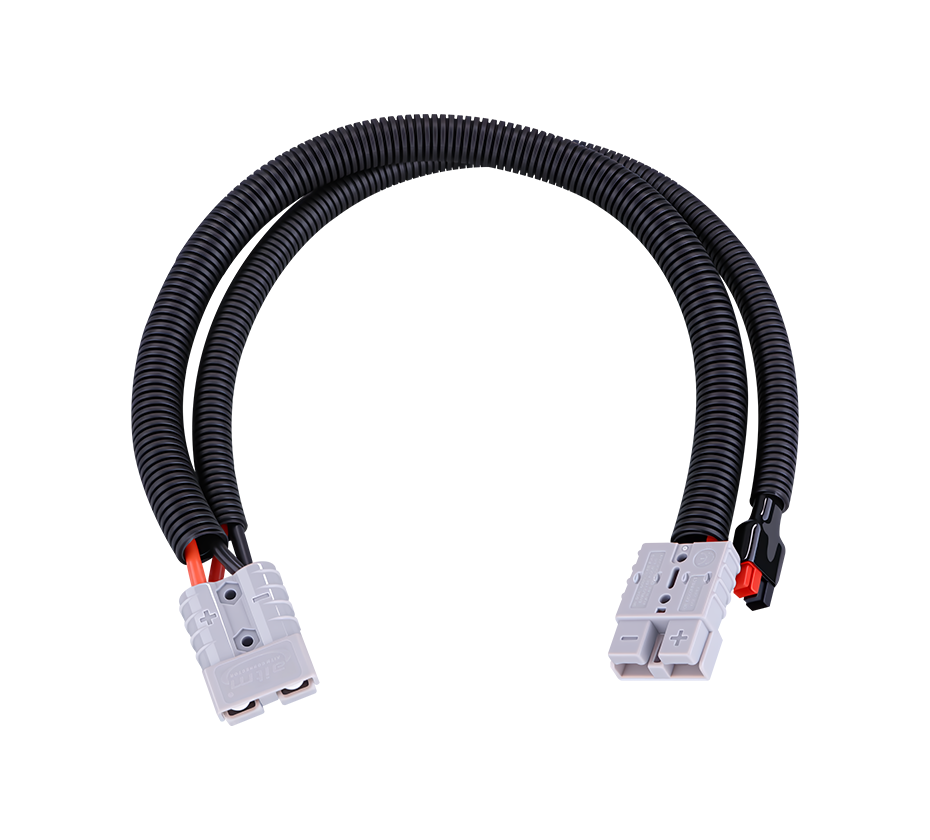 50A - 50A / 45A plug for one-to-two power cord, suitable for high-power power supply of electric vehicles and lithium batteries