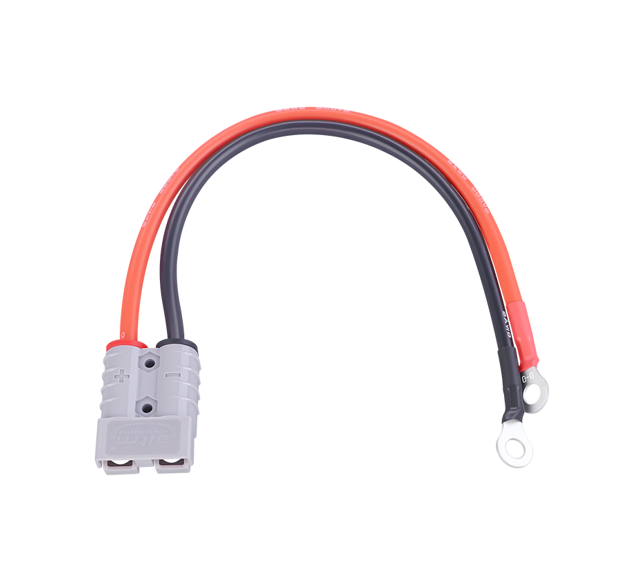 50A plug with a fixed plug, custom-made power cord, suitable for high-power power supply of electric vehicle sweeping vehicles and lithium batteries