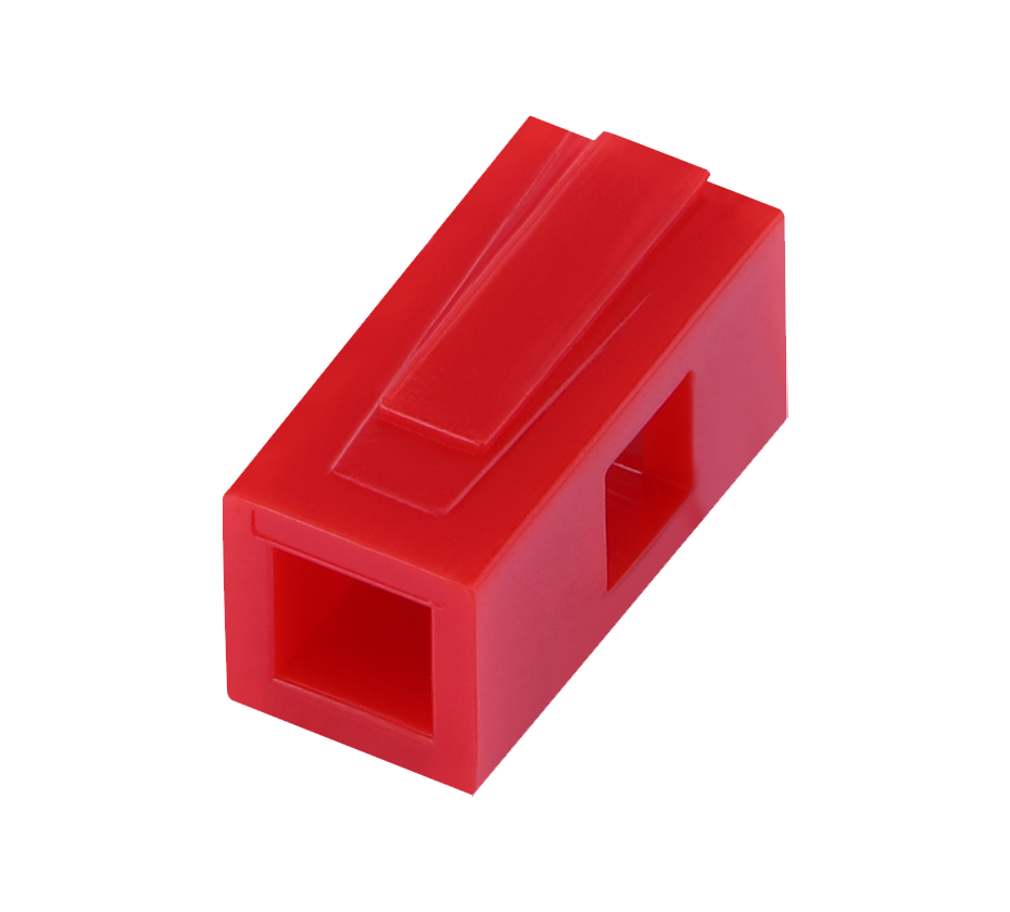 PP45A 600V single-pole plug with hollow fixing base, suitable for multi-pole assembly of high-current connectors