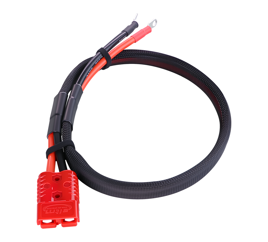 175A plug power cord, suitable for electric forklifts, truck-mounted power units and RV power supplies