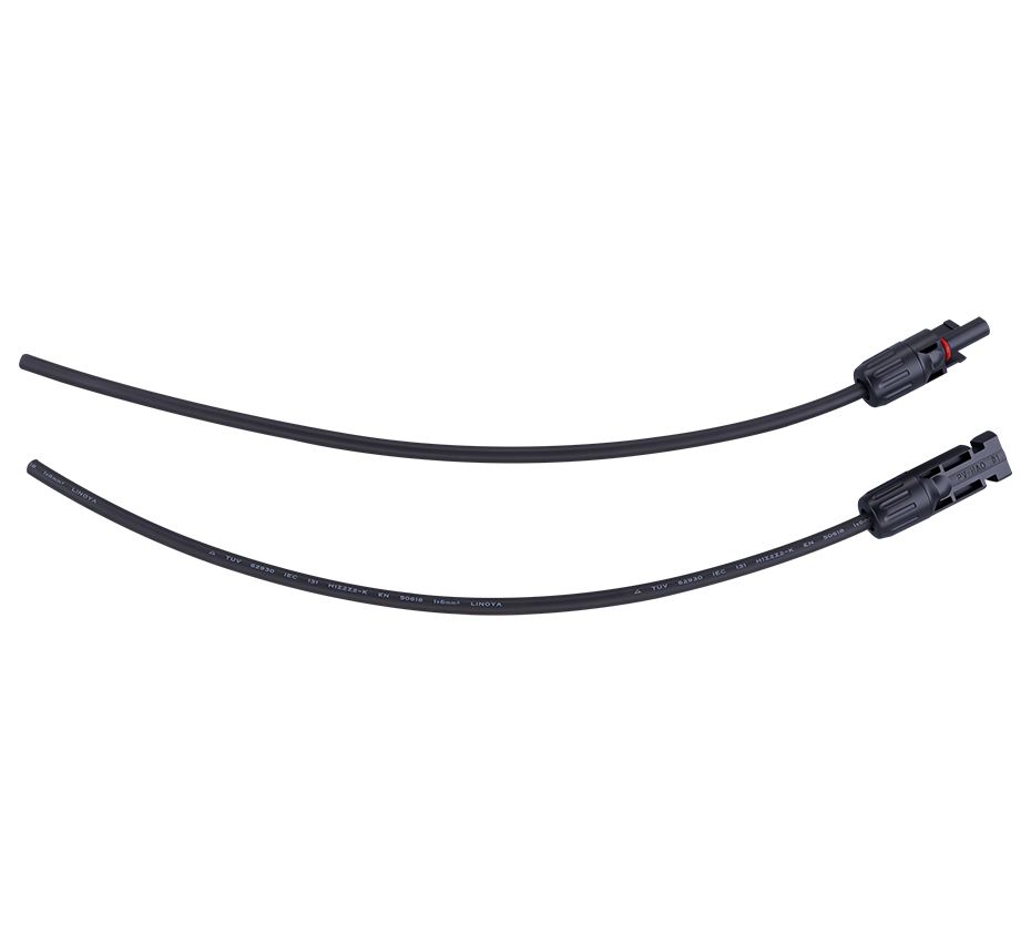 MC4-F/M photovoltaic power supply cable, suitable for photovoltaic power supply