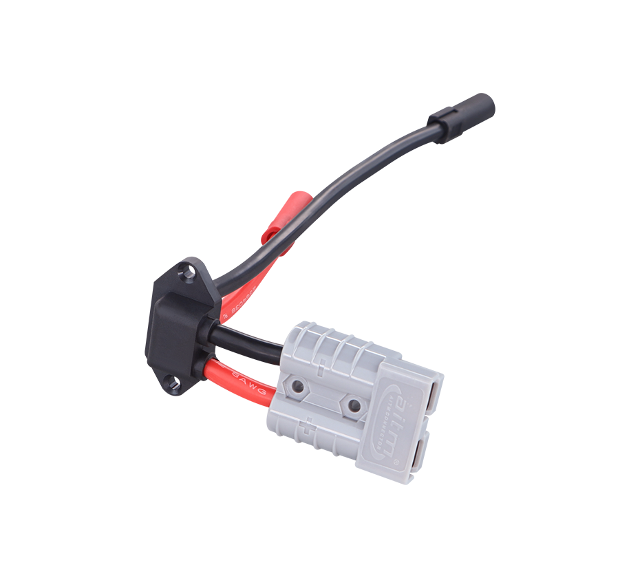 50A bipolar plug, 90° adapter XT90 power cord, suitable for charging electric vehicle lithium batteries