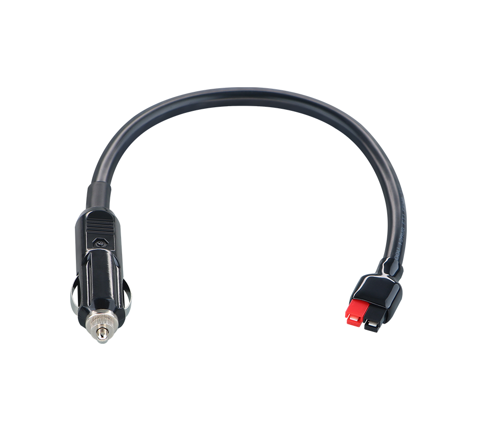 PP45A 600V single-pole plug with double-splice connector for cigarette lighter, suitable for automotive power supply cables