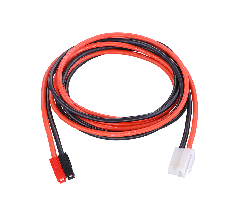 45A single-pole plug dual-version 12AWG adapter for automotive connectors with 6.3-pin contact wire